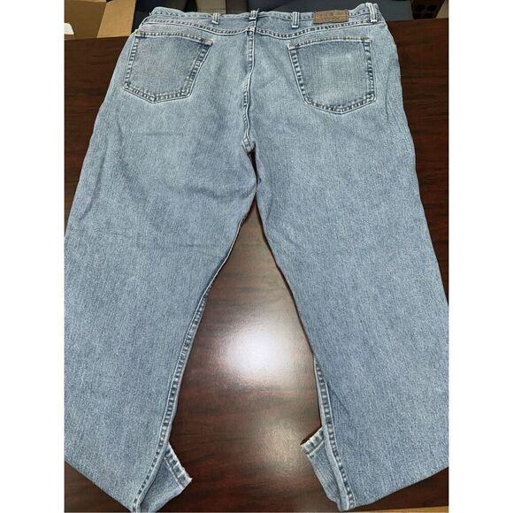 Wrangler Mens Denim Relaxed Fit Jeans Size 42x30 - Picture 3 of 7